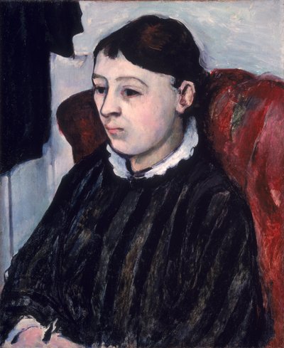 Madame Cezanne, c.1883-85 by Paul Cézanne